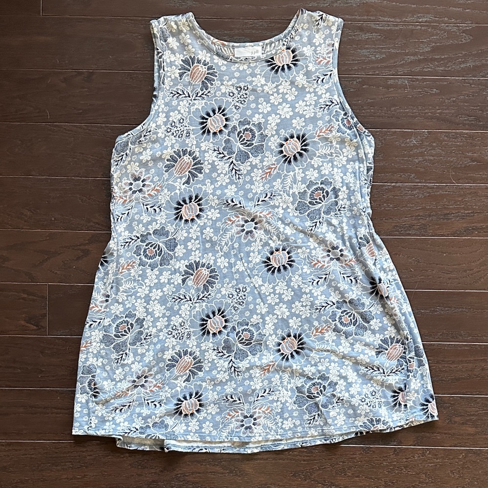 J Jill floral tank